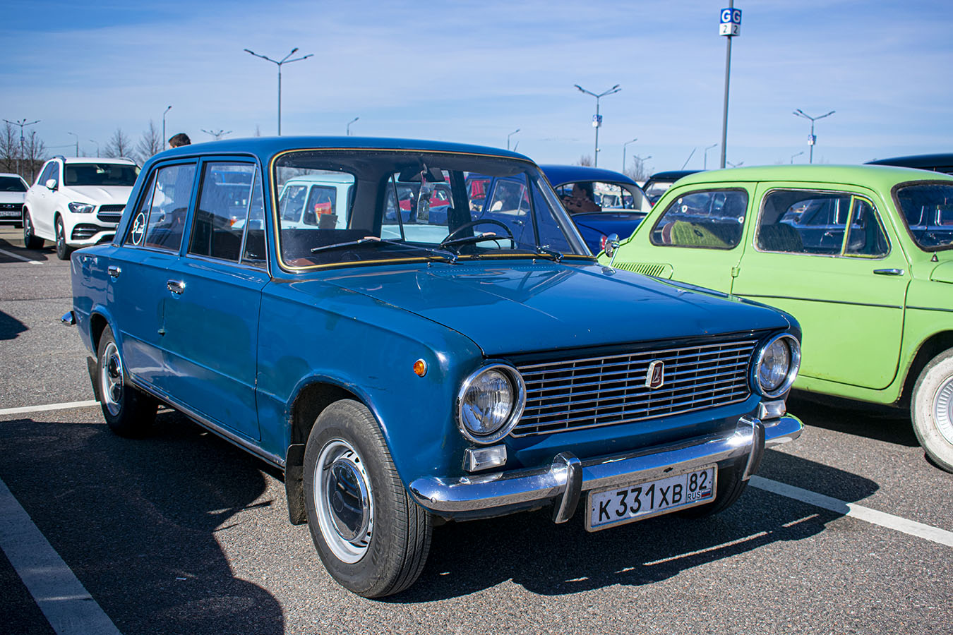 Санкт-Петербург, № К 331 ХВ 82 — ВАЗ-2101 Жигули '70-83