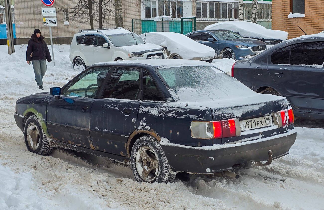 Татарстан, № В 971 РХ 116 — Audi 80 (B3) '86-91