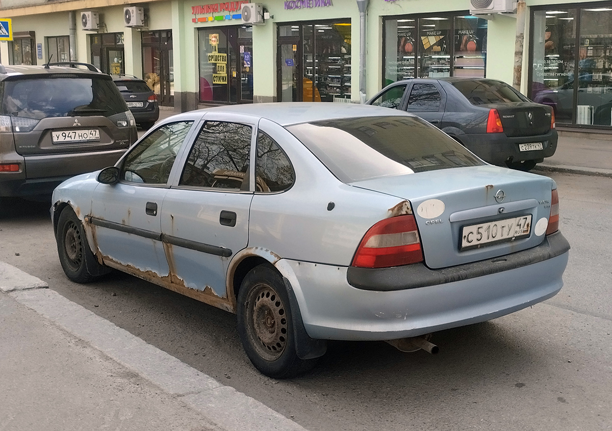 Ленинградская область, № С 510 ТУ 47 — Opel Vectra (B) '95-02
