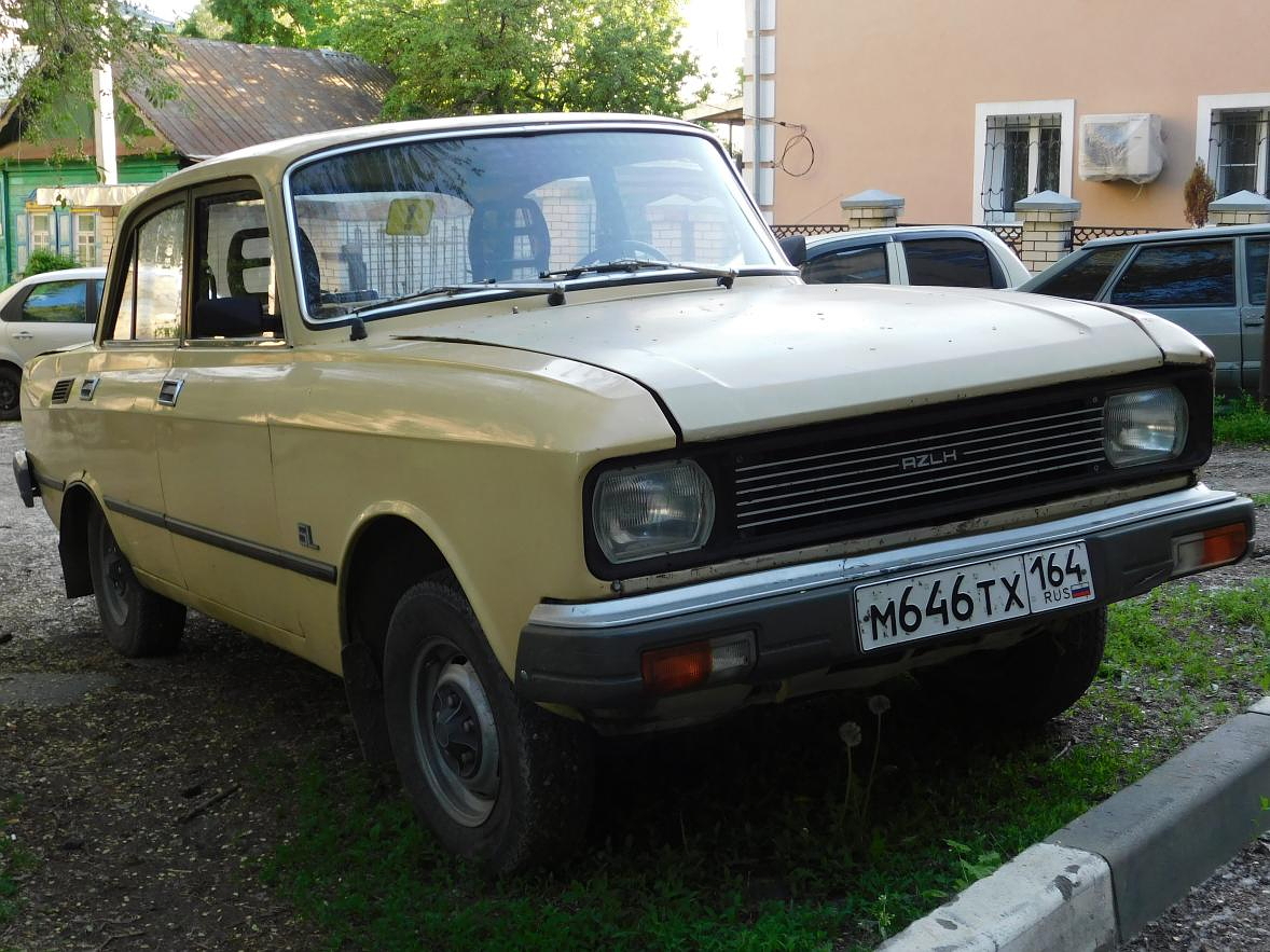 Саратовская область, № М 646 ТХ 164 — Москвич-2140-117 (2140SL) '80-88