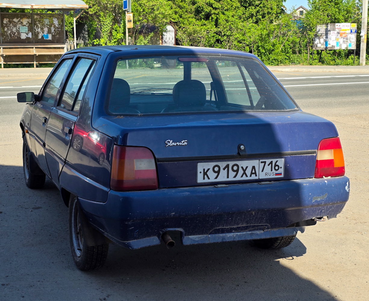 Татарстан, № К 919 ХА 716 — ЗАЗ-1103 Славута '99-11