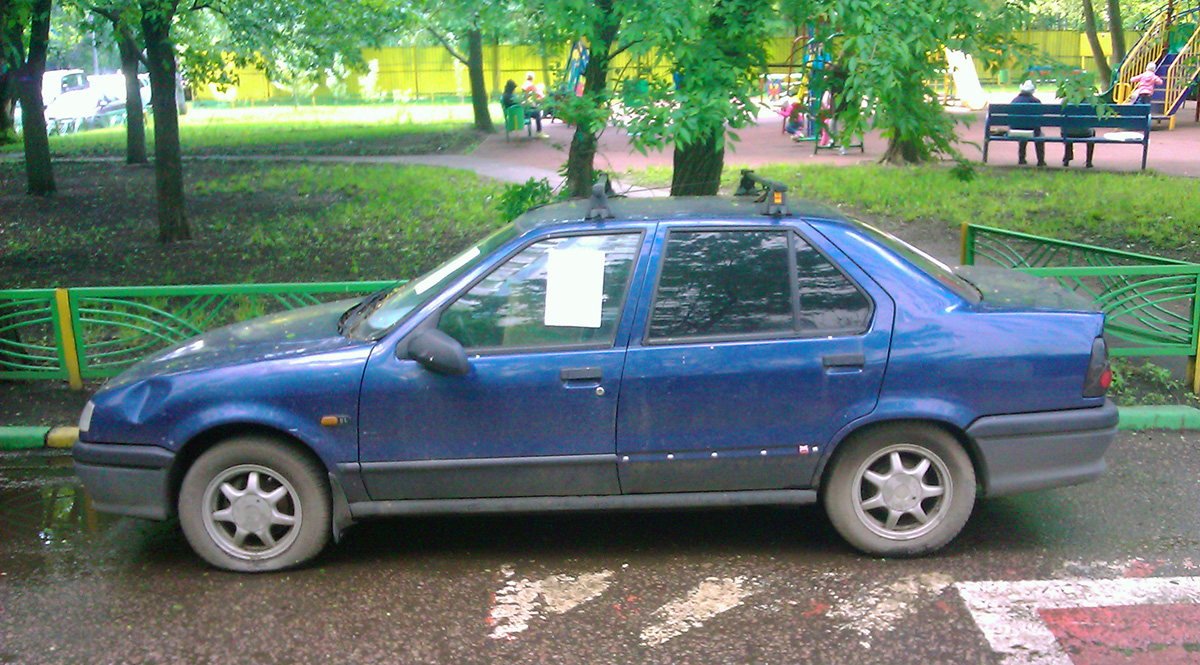 Москва, № Т 636 МН 197 — Renault 19 (Автофрамос) '99-00