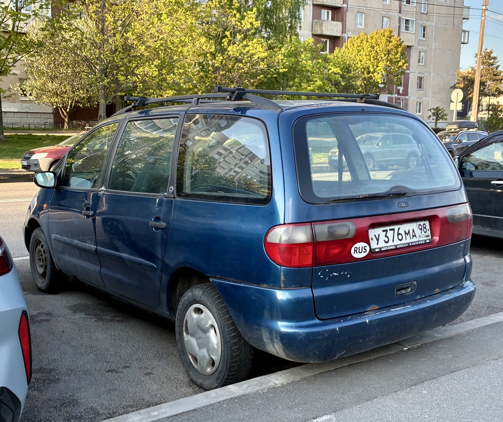 Санкт-Петербург, № У 376 МА 98 — Ford Galaxy (1G) '95-00