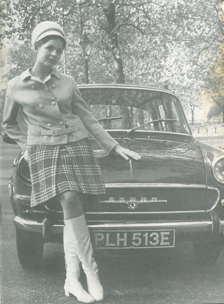 Великобритания, № PLH 513E — Škoda 1000 MB '64-69; Великобритания — Исторические фотографии