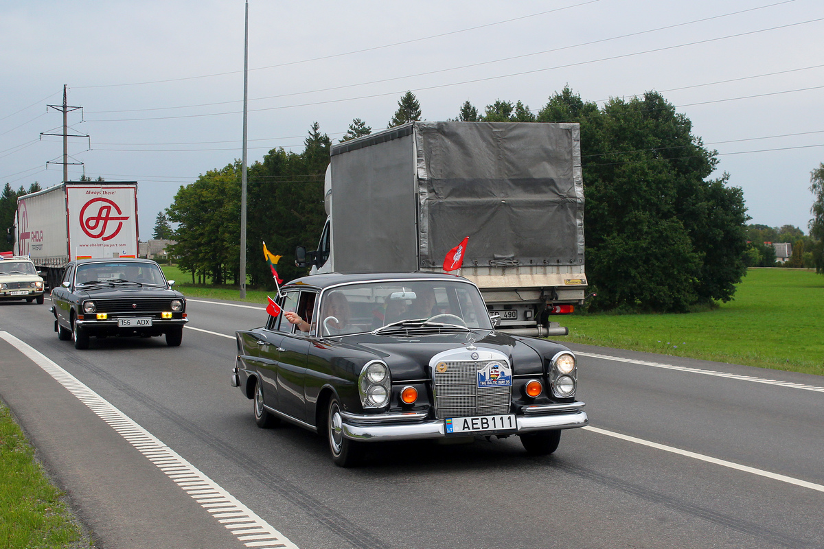 Литва, № AEB 111 — Mercedes-Benz (W111/W112) '59-71; Литва — Baltijos kelias 35