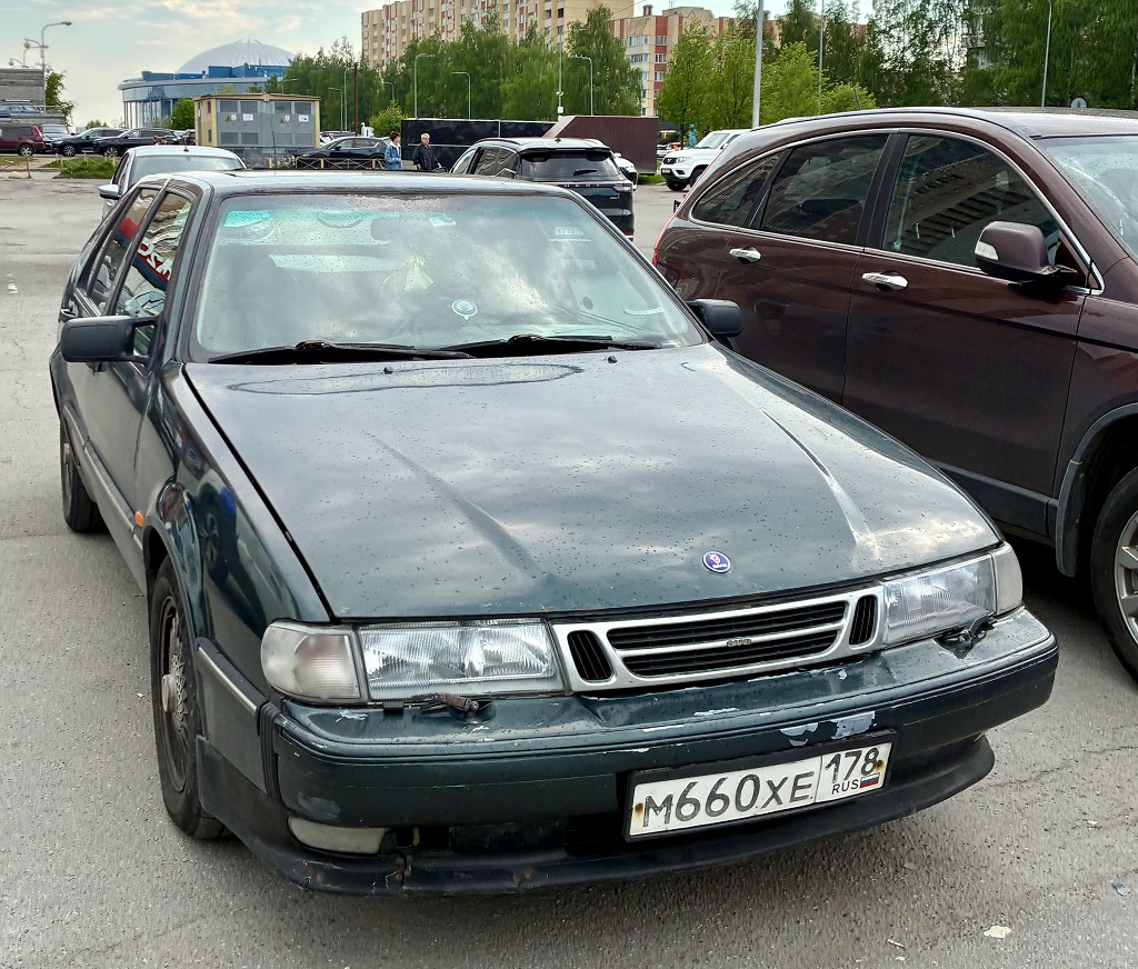 Санкт-Петербург, № М 660 ХЕ 178 — Saab 9000 '84-98