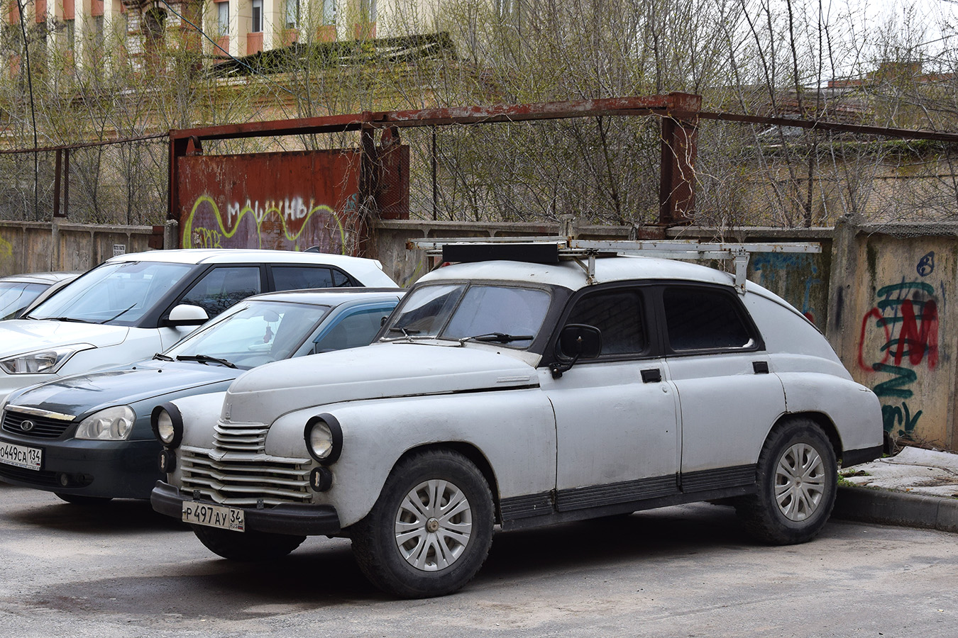 Волгоградская область, № Р 497 АУ 34 — ГАЗ-М-20 Победа '46-55