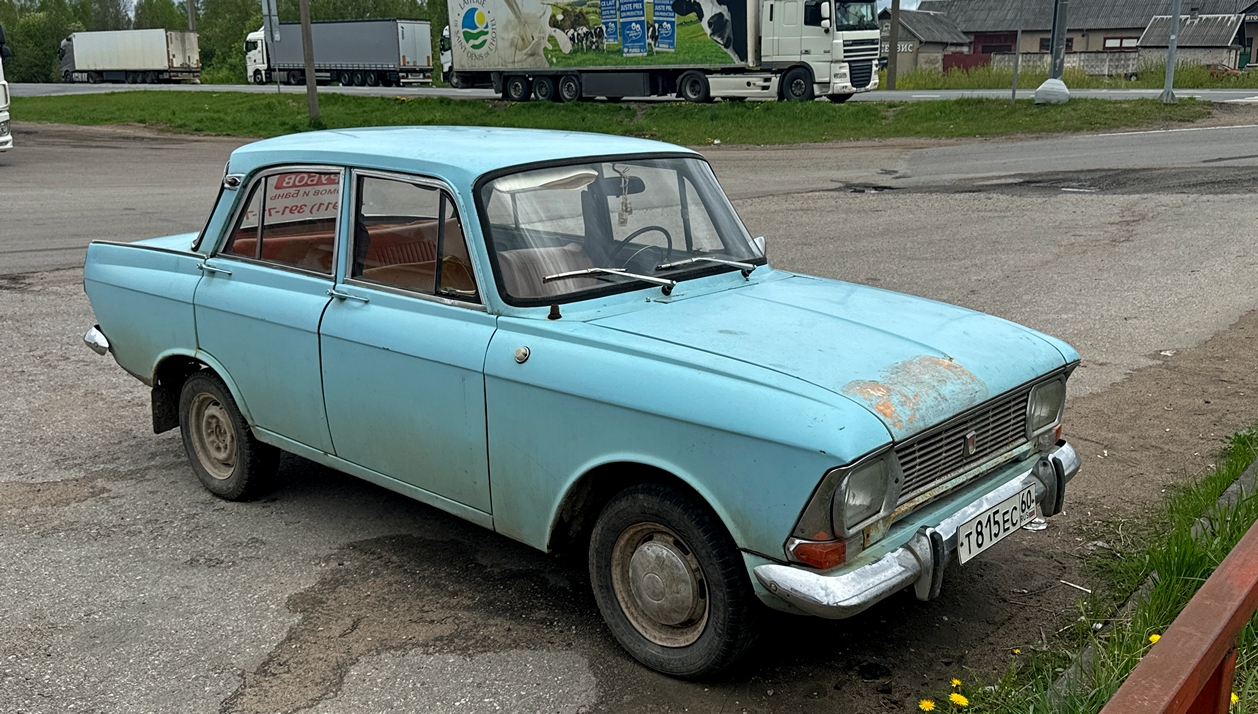 Псковская область, № Т 815 ЕС 60 — Москвич-408/412 (общая модель) '64-75