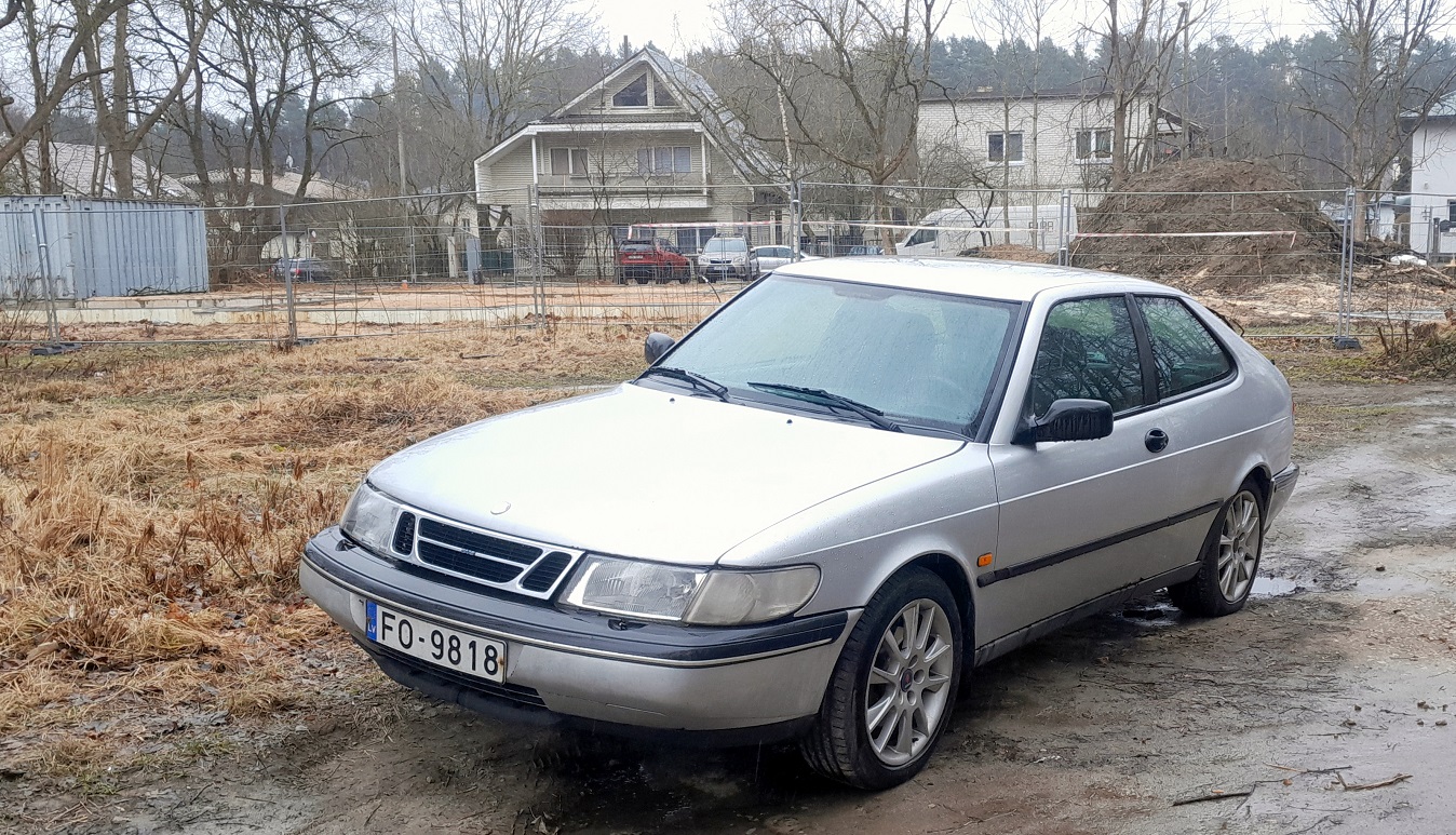 Латвия, № FO-9818 — Saab 900 '93-98