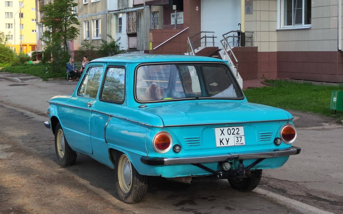 Тверская область, № Х 022 КУ 37 — ЗАЗ-966В Запорожец '66-72