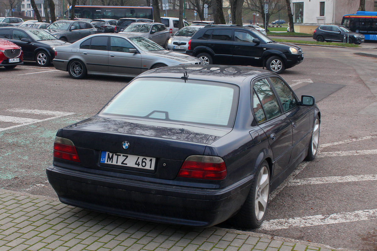 Литва, № MTZ 461 — BMW 7 Series (E38) '94-01