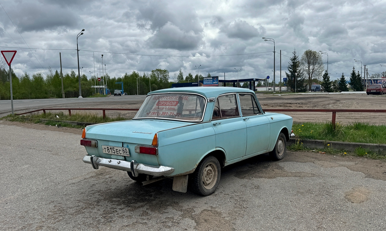Псковская область, № Т 815 ЕС 60 — Москвич-408/412 (общая модель) '64-75