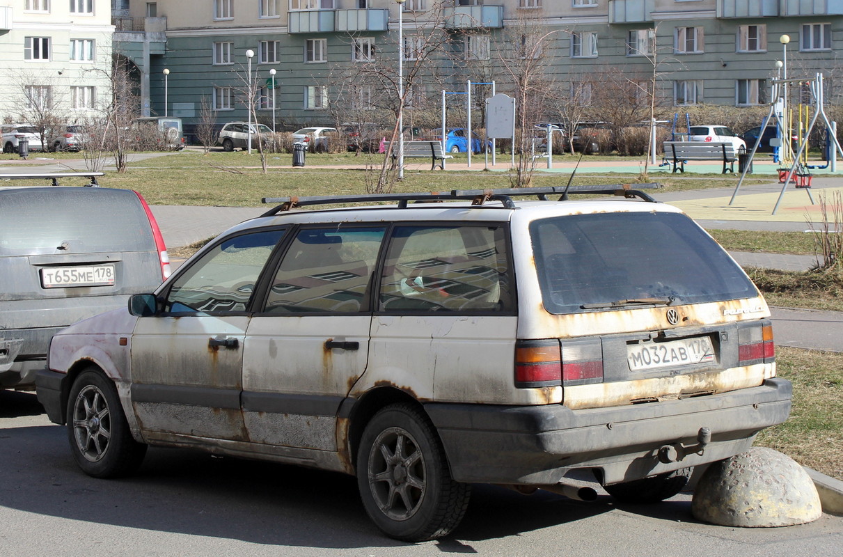 Санкт-Петербург, № М 032 АВ 178 — Volkswagen Passat (B3) '88-93