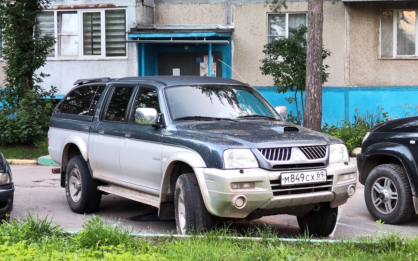 Тверская область, № М 849 СХ 69 — Mitsubishi L200 (3G) '96-06