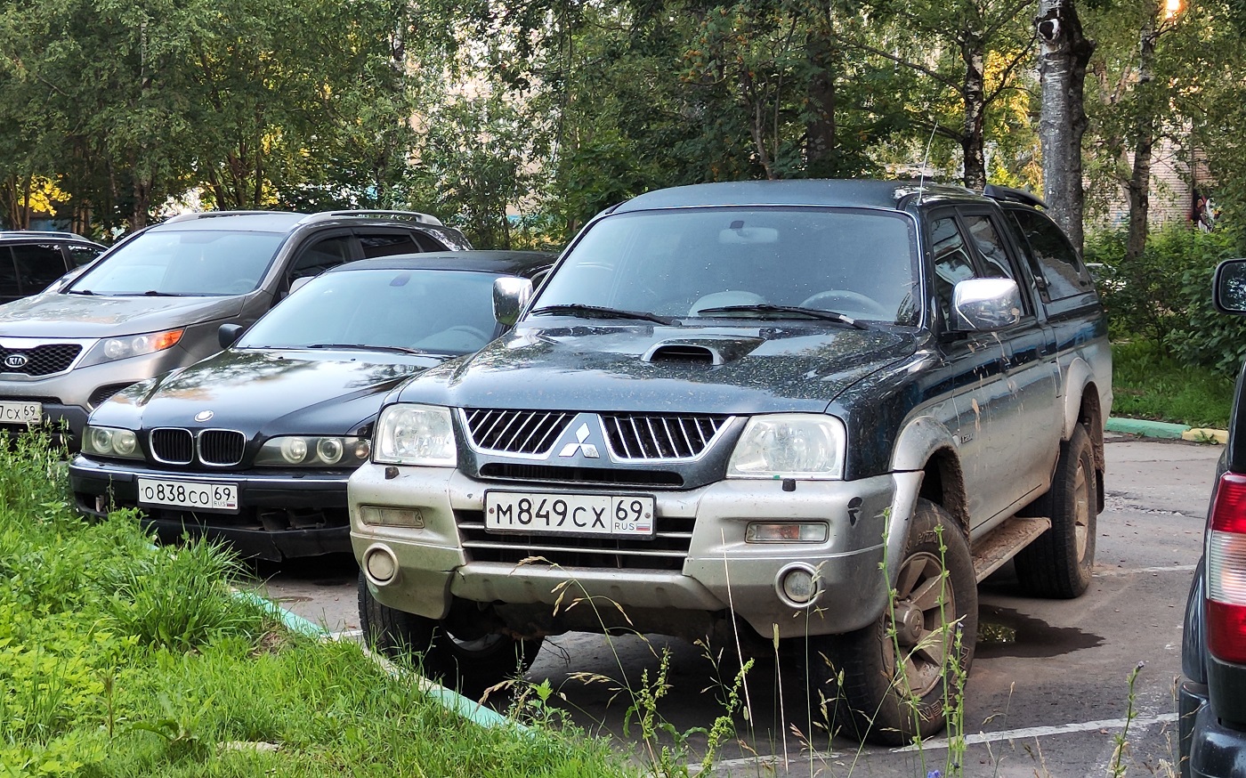 Тверская область, № М 849 СХ 69 — Mitsubishi L200 (3G) '96-06