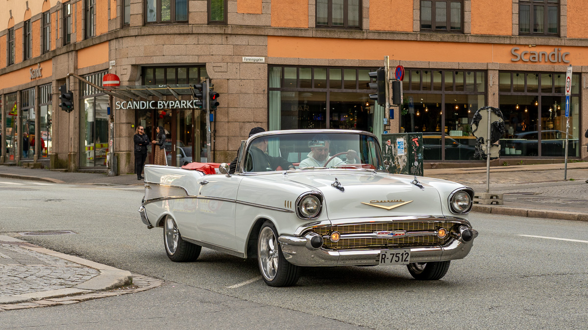 Норвегия, № R-7512 — Chevrolet Bel Air (2G) '55-57