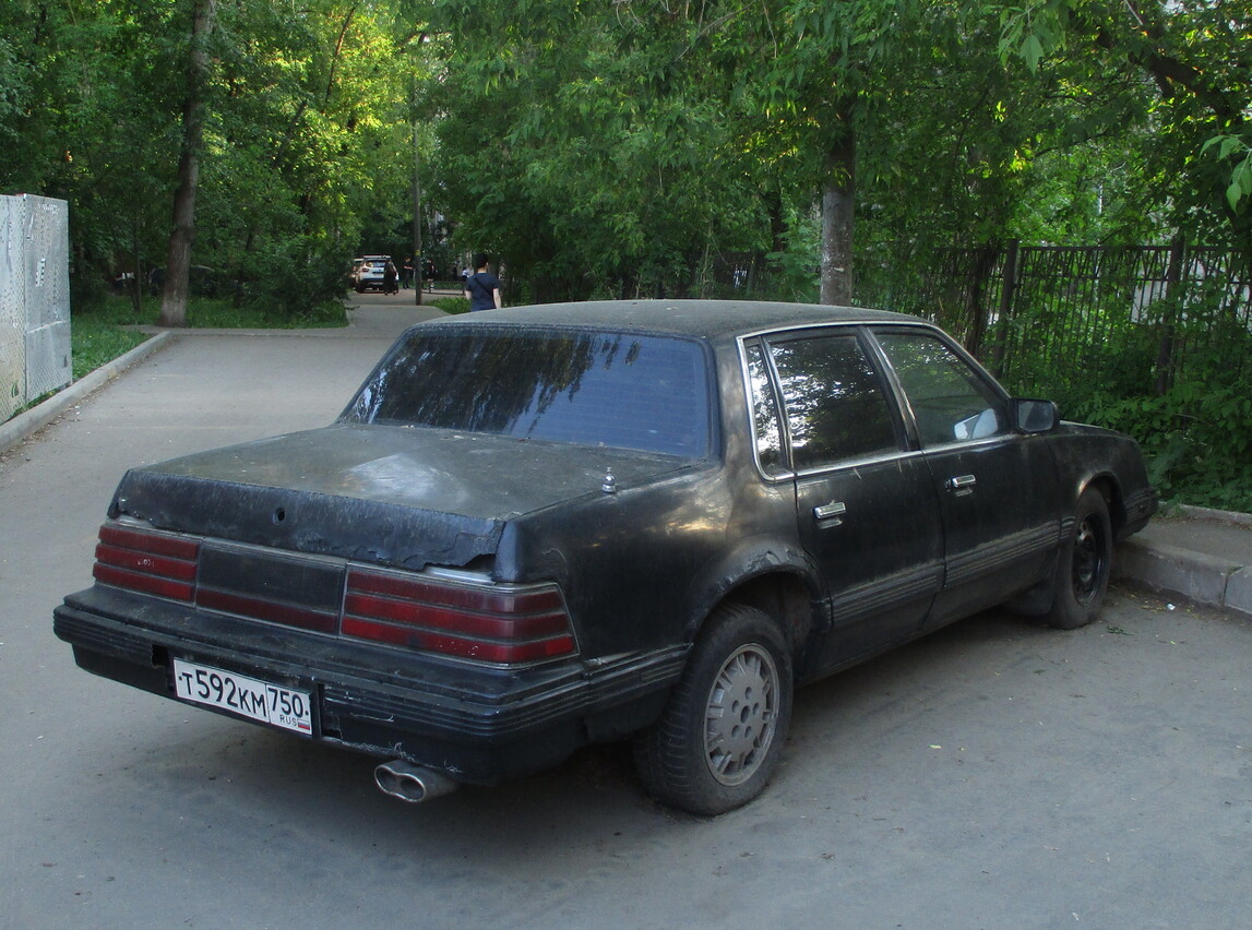 Московская область, № Т 592 КМ 750 — Pontiac 6000 STE '83-89