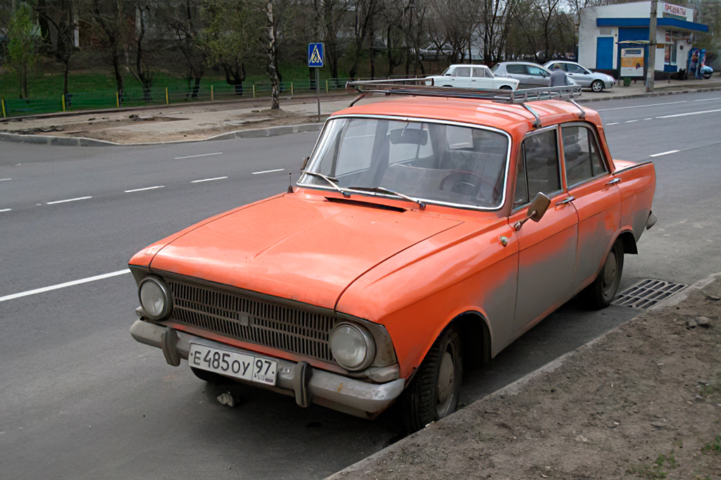 Москва, № Е 485 ОУ 97 — Москвич-412ИЭ (Иж) '70-82