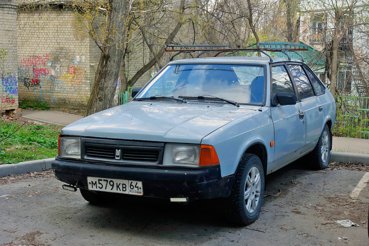 Саратовская область, № М 579 КВ 64 — Москвич-214122 '94-98