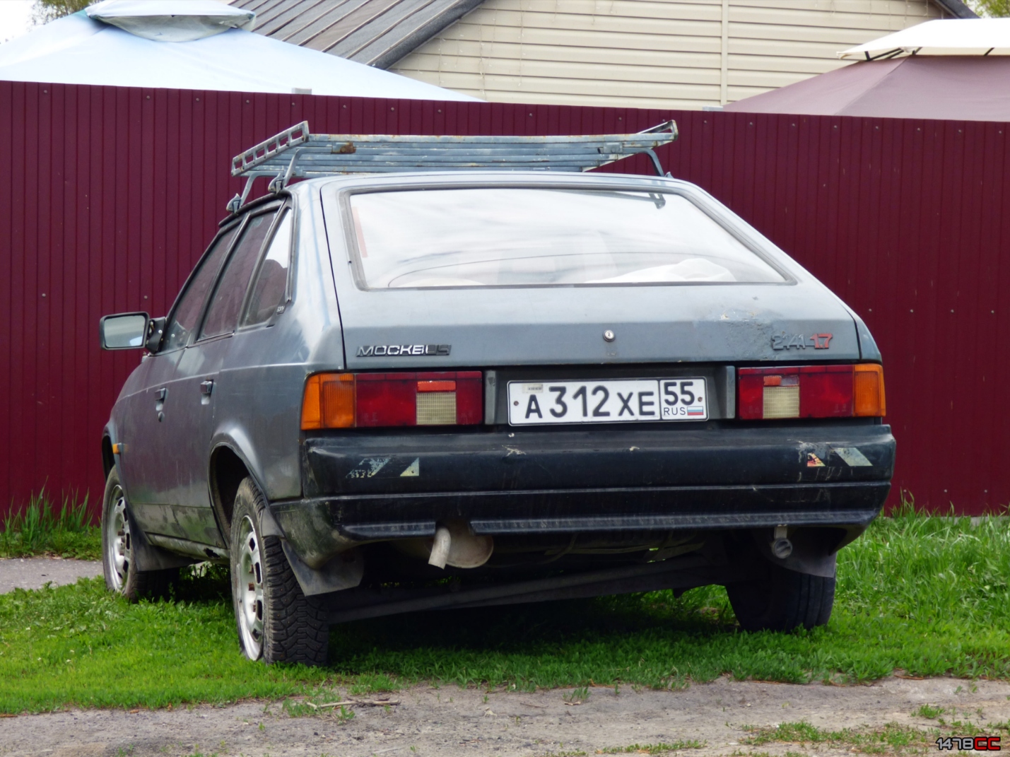 Омская область, № А 312 ХЕ 55 — Москвич-214122 '94-98