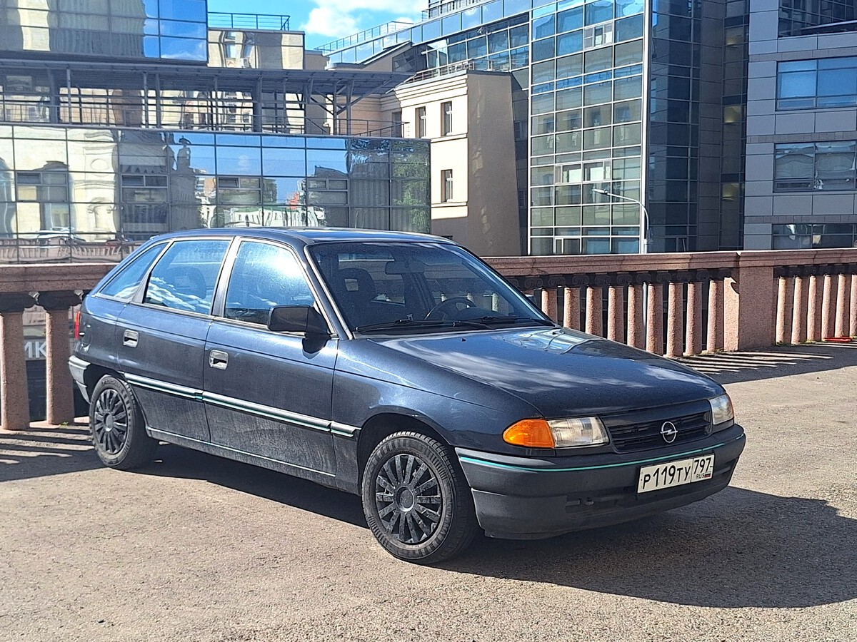 Москва, № Р 119 ТУ 797 — Opel Astra (F) '91-98