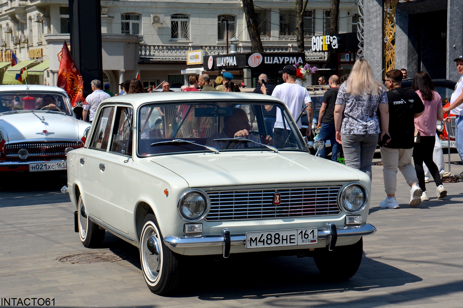 Ростовская область, № М 488 НЕ 161 — ВАЗ-2101 Жигули '70-83; Ростовская область — 9 Мая Ростов-на-Дону 2026 г.