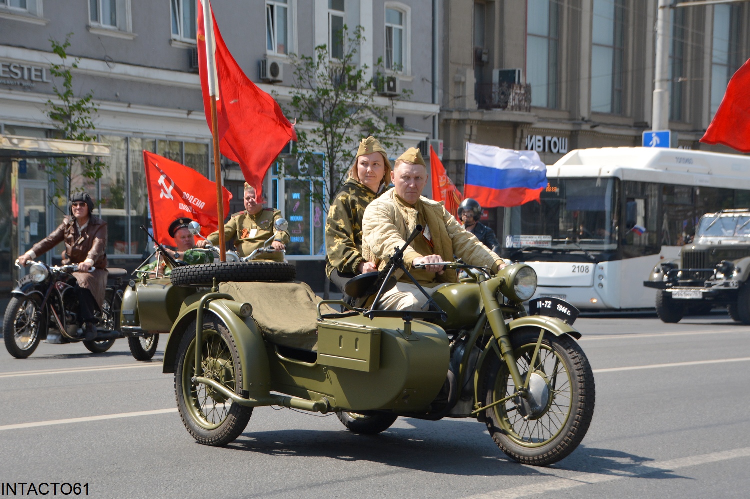 Ростовская область, № 50-11 РОЖ — ИМЗ М-72 '41-60; Ростовская область — 9 Мая Ростов-на-Дону 2026 г.