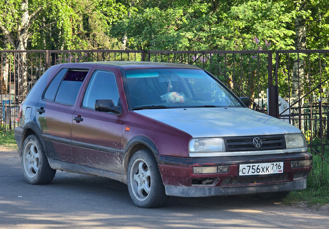 Татарстан, № С 756 ХК 716 — Volkswagen Golf III '91-98