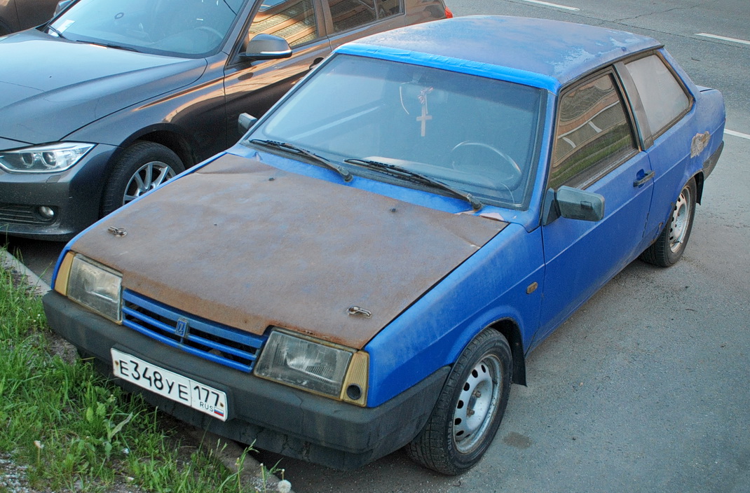 Москва, № Е 348 УЕ 177 — ВАЗ-21099 '90-04