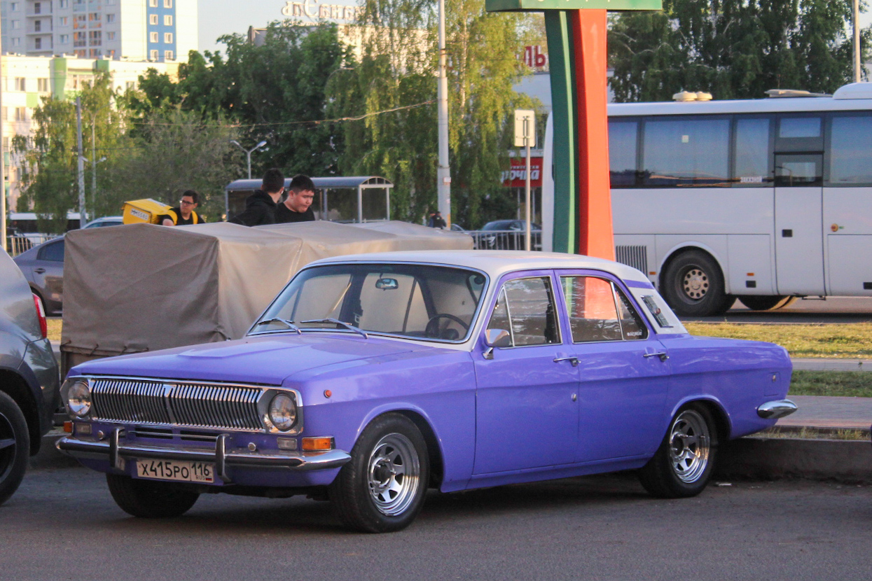 Татарстан, № Х 415 РО 116 — ГАЗ-24 Волга '68-86