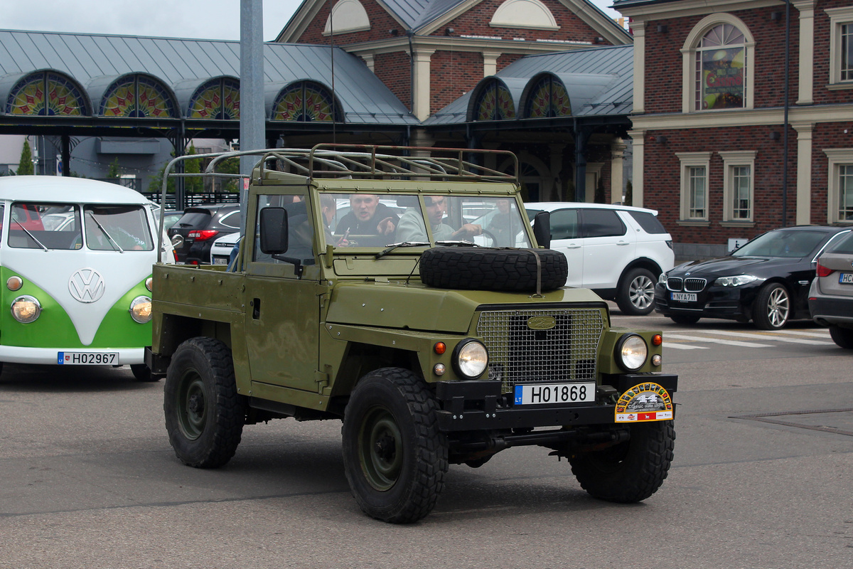 Литва, № H01868 — Land Rover Lightweight (III) '72-84; Литва — Classic Auto Show Kaunas 2025