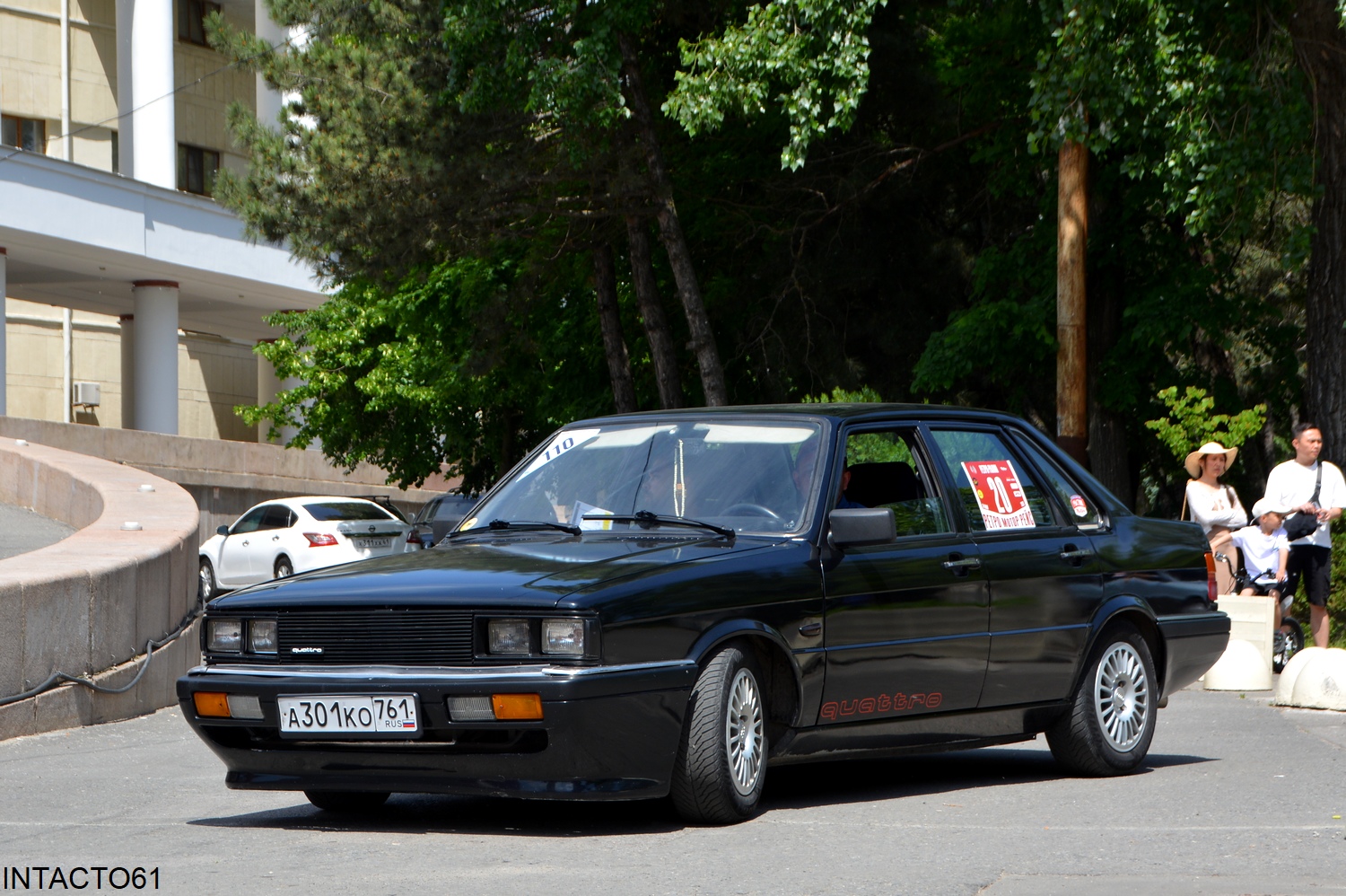 Ростовская область, № А 301 КО 761 — Audi 90 (B2) '84-86; Ростовская область — Retro Motor Show_2026_Май