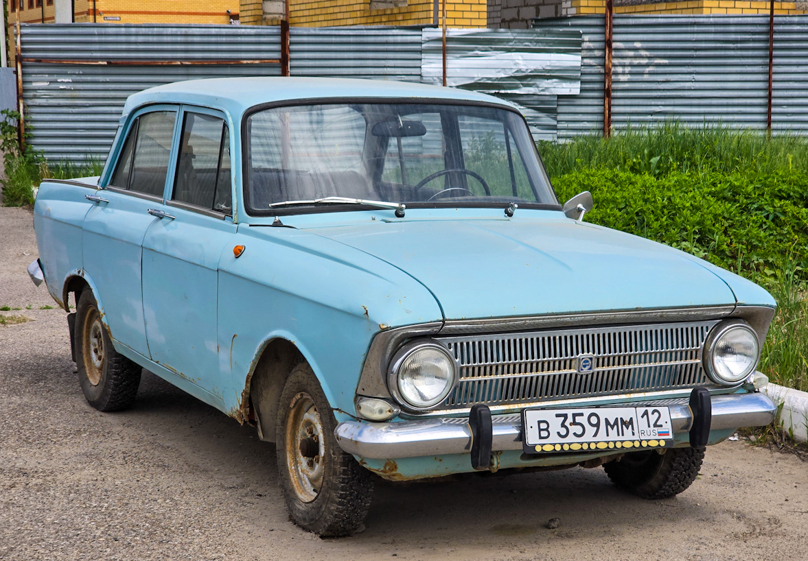 Марий Эл, № В 359 ММ 12 — Москвич-412ИЭ (Иж) '70-82