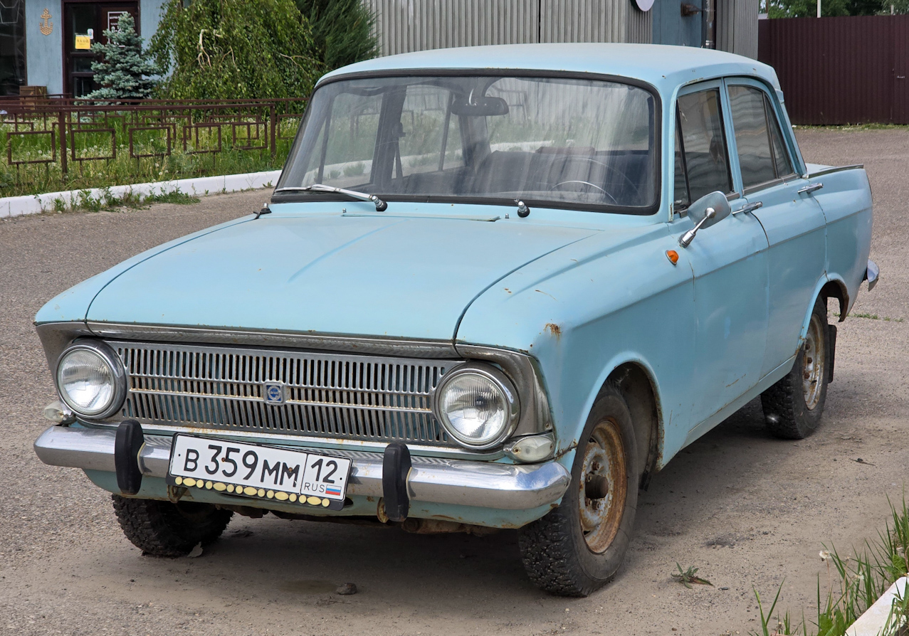 Марий Эл, № В 359 ММ 12 — Москвич-412ИЭ (Иж) '70-82