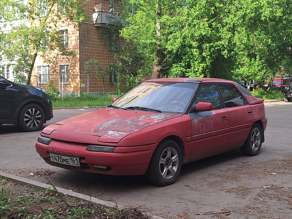 Ростовская область, № Т 470 МЕ 161 — Mazda 323 (BG) '89-94