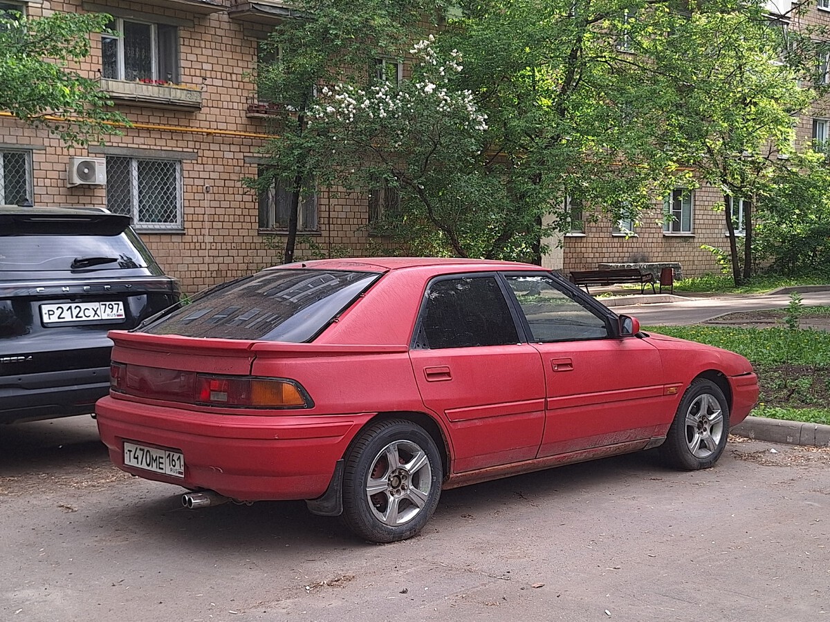Ростовская область, № Т 470 МЕ 161 — Mazda 323 (BG) '89-94