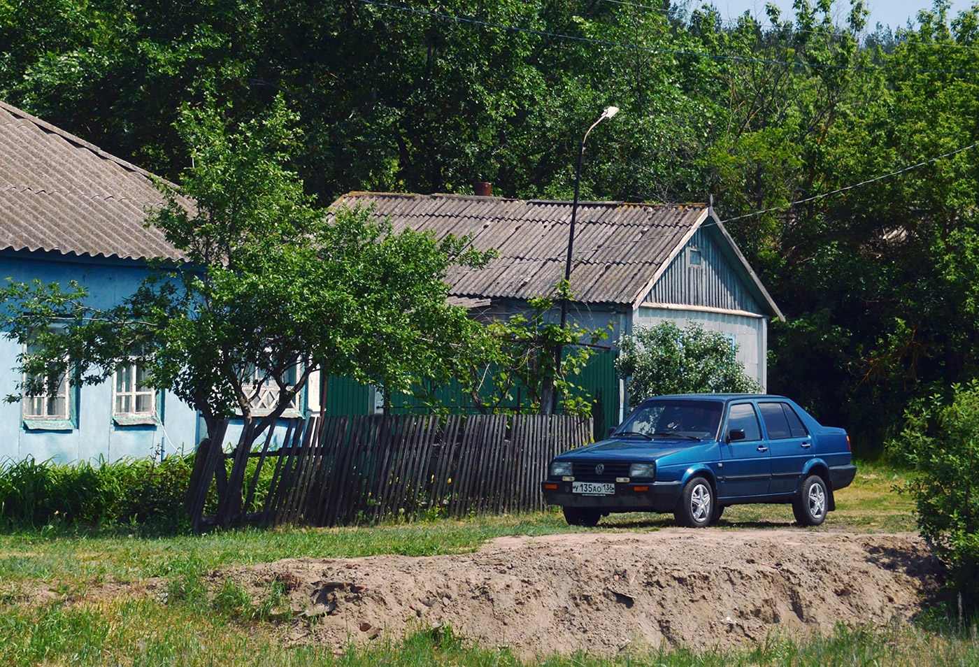 Воронежская область, № У 135 АО 136 — Volkswagen Jetta Mk2 (Typ 16) '84-92
