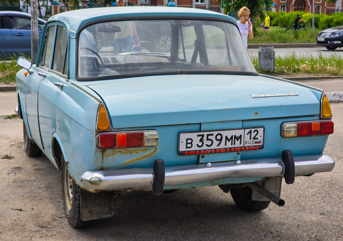Марий Эл, № В 359 ММ 12 — Москвич-412ИЭ (Иж) '70-82