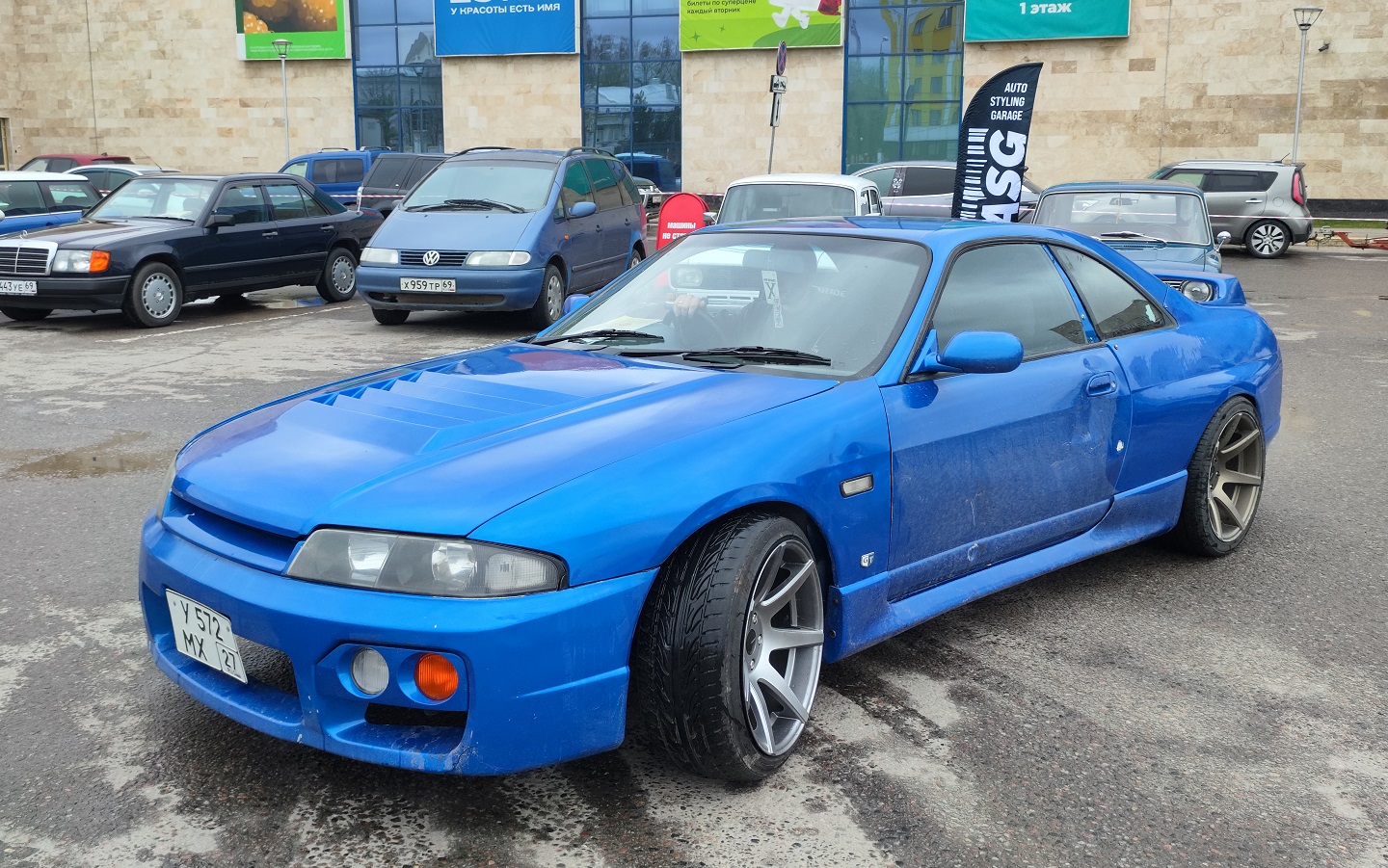 Тверская область, № У 572 МХ 27 — Nissan Skyline (R33) '93-98; Тверская область — Открытие сезона 2026 Тверского ретро-клуба