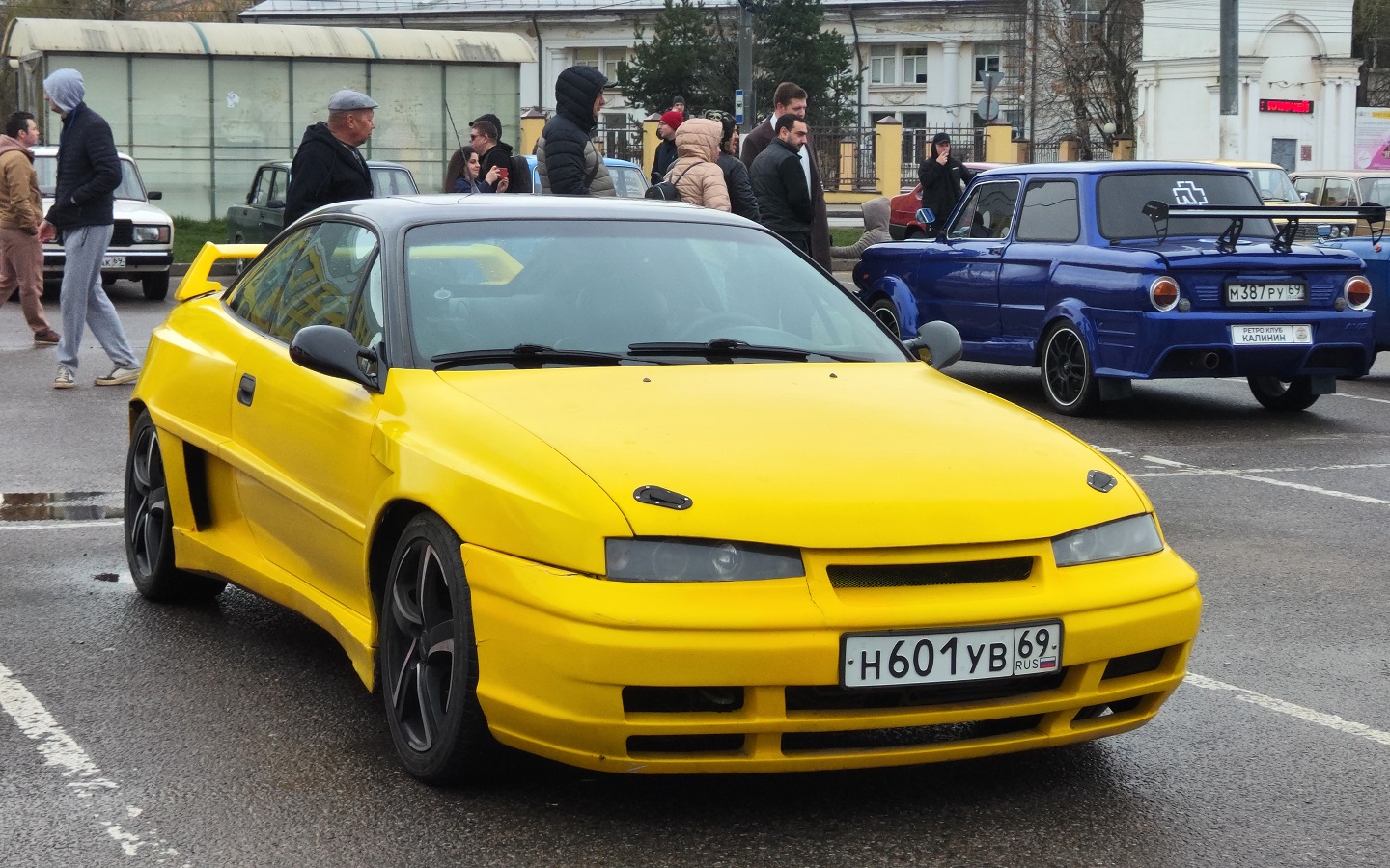 Тверская область, № Н 601 УВ 69 — Opel Calibra '89-97; Тверская область — Открытие сезона 2026 Тверского ретро-клуба
