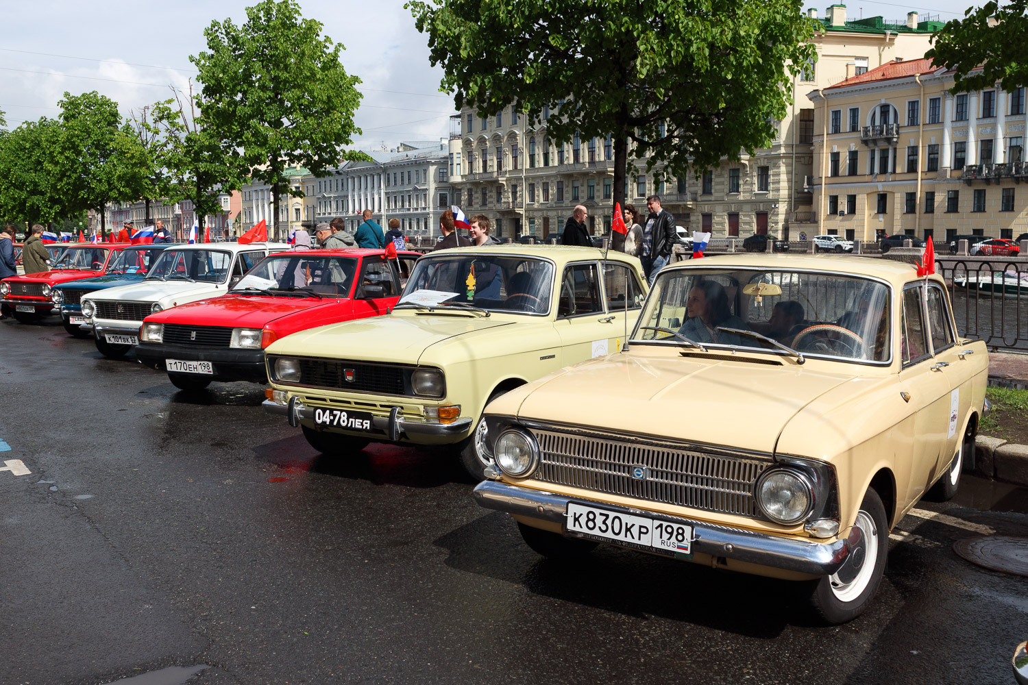 Санкт-Петербург, № К 830 КР 198 — Москвич-412ИЭ (Иж) '70-82; Санкт-Петербург — Международный транспортный фестиваль "ТранспортФест 2026"