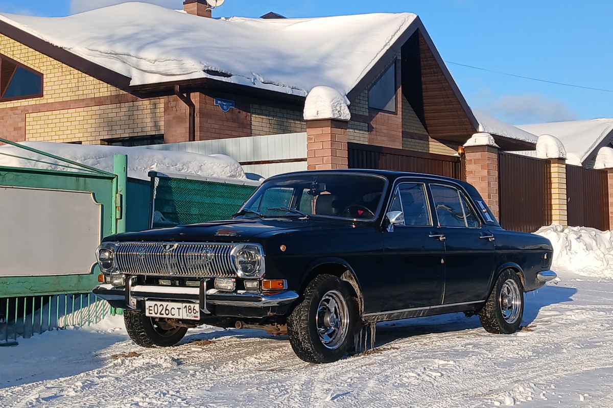 Ханты-Мансийский автоном.округ, № Е 026 СТ 186 — ГАЗ-24 Волга '68-86
