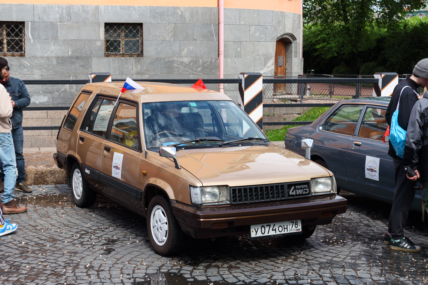 Санкт-Петербург, № У 074 ОН 78 — Toyota Sprinter Carib (AL25) '82-88; Санкт-Петербург — Международный транспортный фестиваль "ТранспортФест 2026"