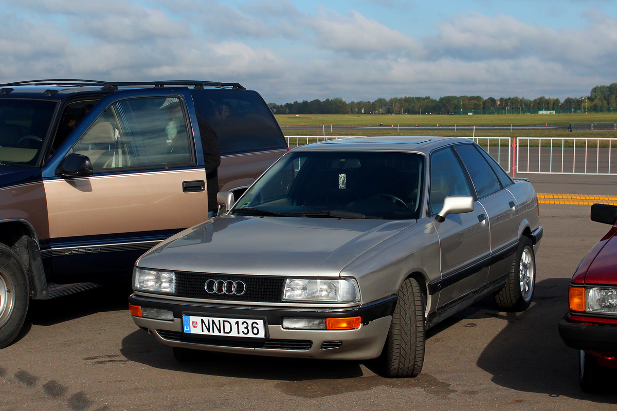 Литва, № NND 136 — Audi 90 (B3) '87-93; Литва — Retro mugė 2025 ruduo