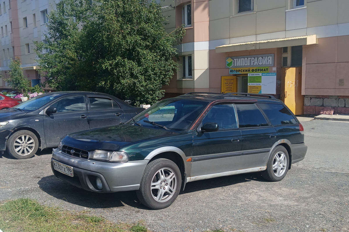 Ханты-Мансийский автоном.округ, № Е 630 ТХ 186 — Subaru Legacy (2G) '93-99