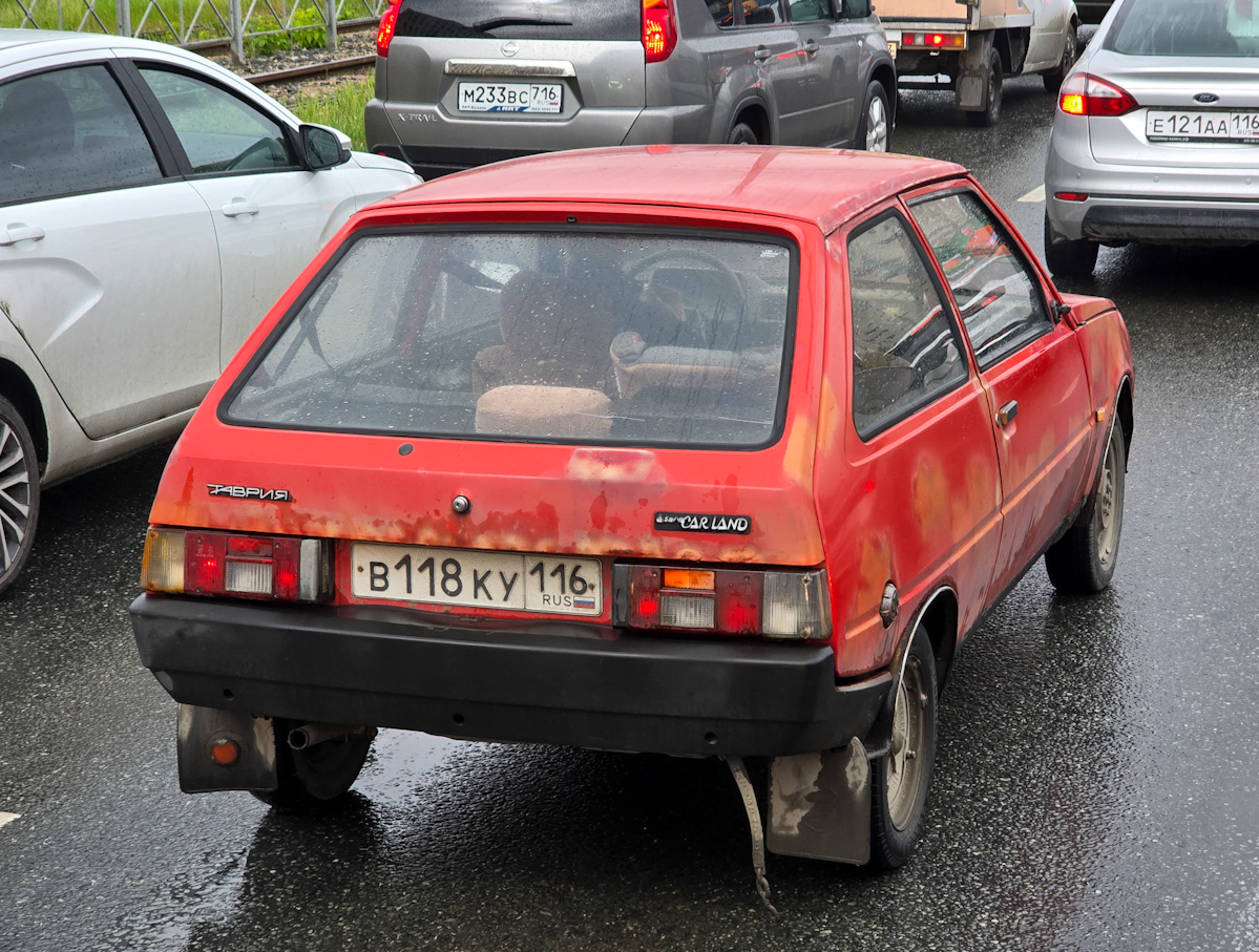 Татарстан, № В 118 КУ 116 — ЗАЗ-110206 Таврия '90-07