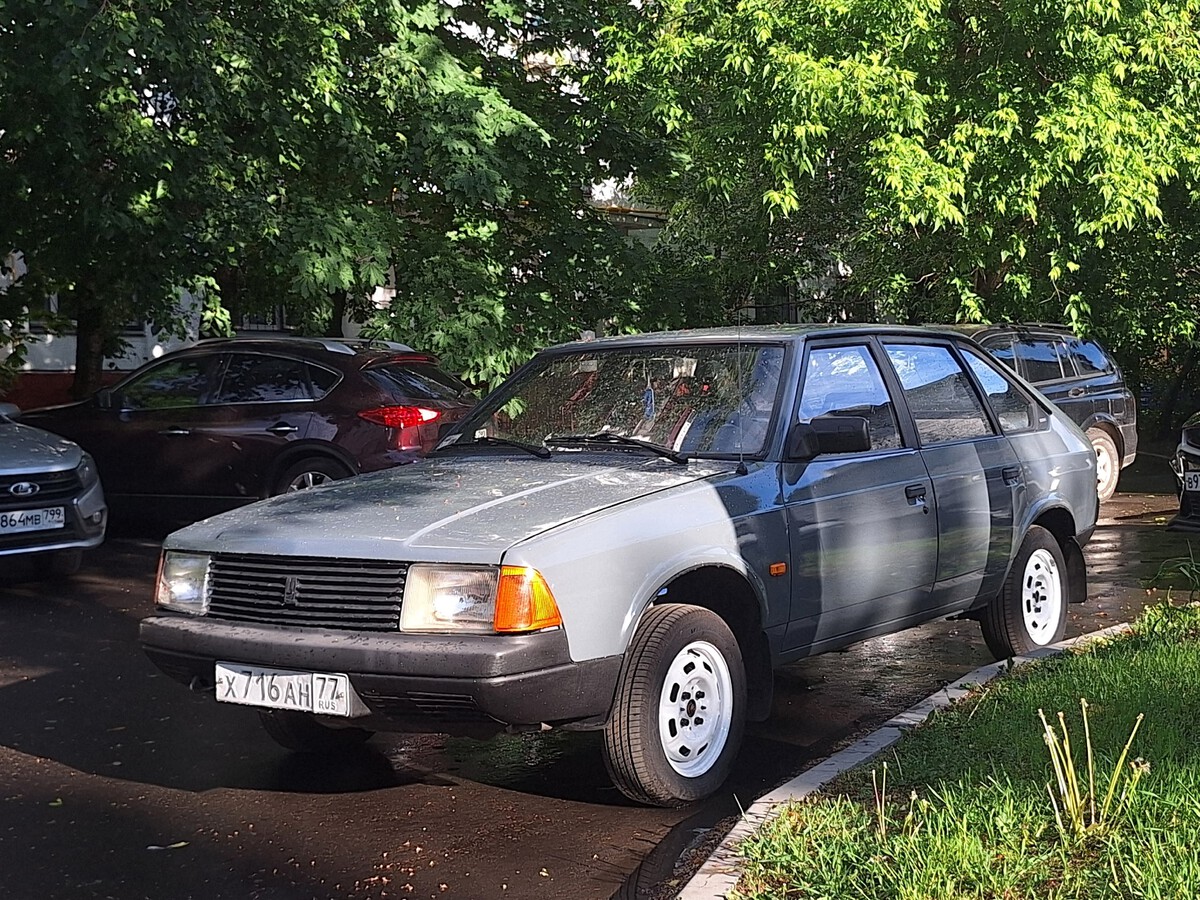Москва, № Х 716 АН 77 — Москвич-2141 '86-98