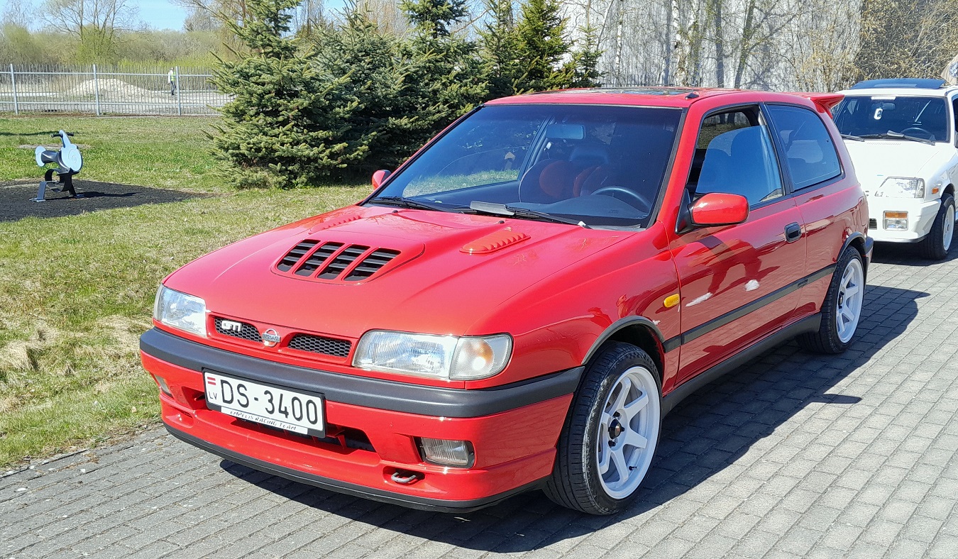 Латвия, № DS-3400 — Nissan Sunny (N14) '91-95