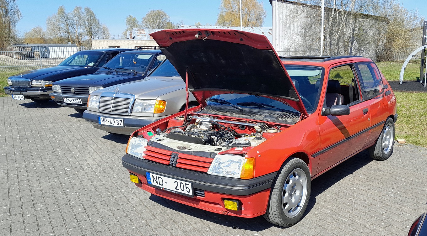 Латвия, № ND-205 — Peugeot 205 '83-98