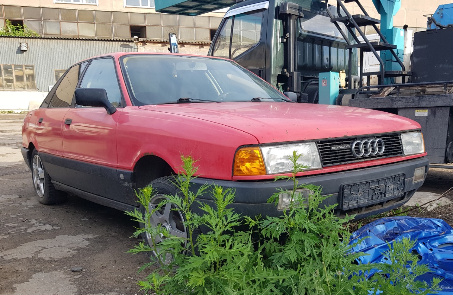 Самарская область, № (63) Б/Н 0110 — Audi 80 (B3) '86-91; Транспортные средства без номеров (Самарская область)